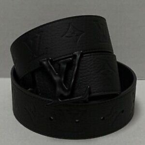 Louis Vuitton Reversible Monogram Belt Black 40mm Size 100 MP236 Virgil Abloh